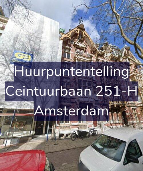 Foto gevel Huurpuntentelling voor Ceintuurbaan 251-H, Amsterdam