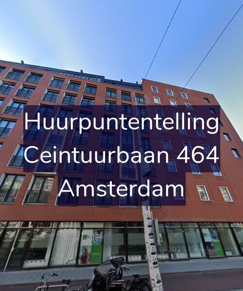 Foto gevel Huurpuntentelling voor Ceintuurbaan 464, Amsterdam