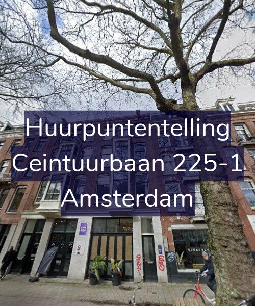 Foto gevel Huurpuntentelling voor Ceintuurbaan 225-1, Amsterdam