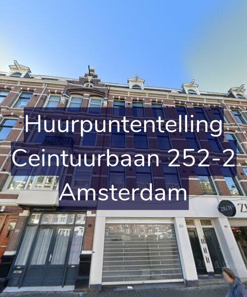 Foto gevel Huurpuntentelling voor Ceintuurbaan 252-2, Amsterdam