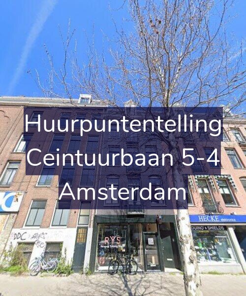 Foto gevel Huurpuntentelling voor Ceintuurbaan 5-4, Amsterdam