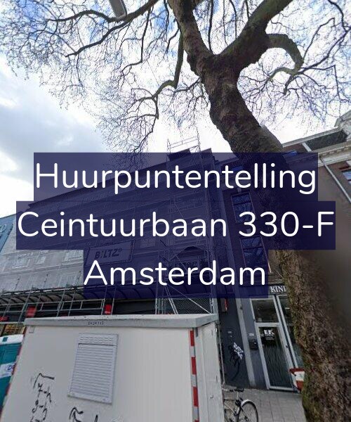 Foto gevel Huurpuntentelling voor Ceintuurbaan 330-F, Amsterdam