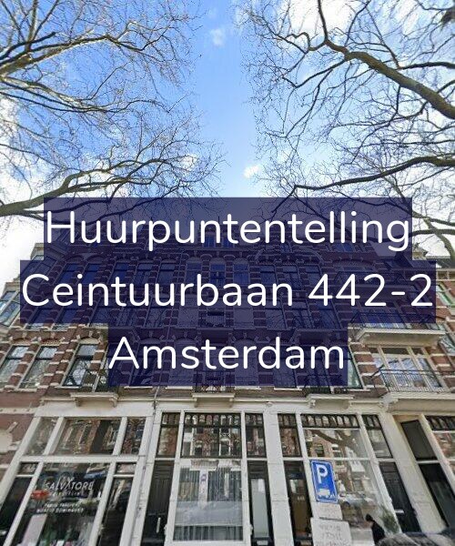 Foto gevel Huurpuntentelling voor Ceintuurbaan 442-2, Amsterdam