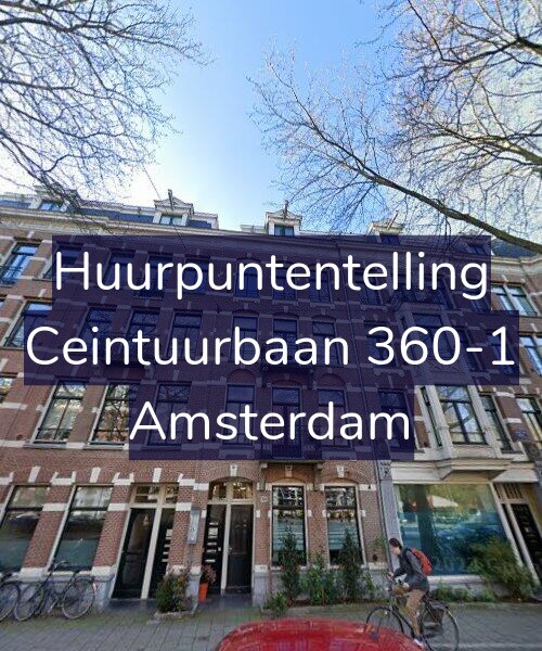Foto gevel Huurpuntentelling voor Ceintuurbaan 360-1, Amsterdam