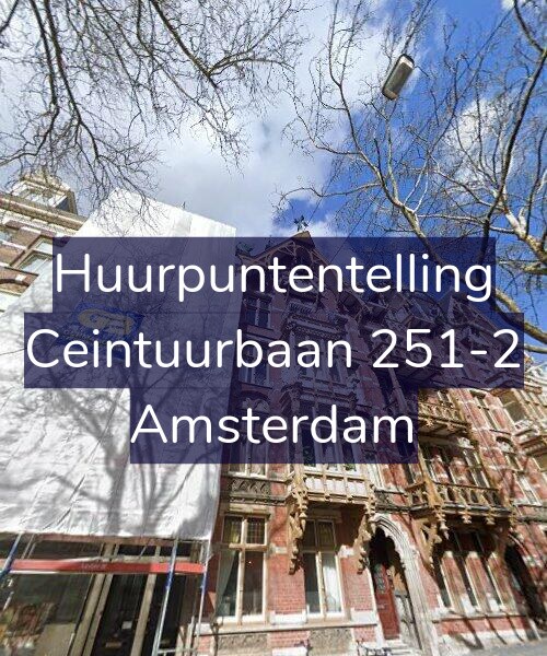 Foto gevel Huurpuntentelling voor Ceintuurbaan 251-2, Amsterdam
