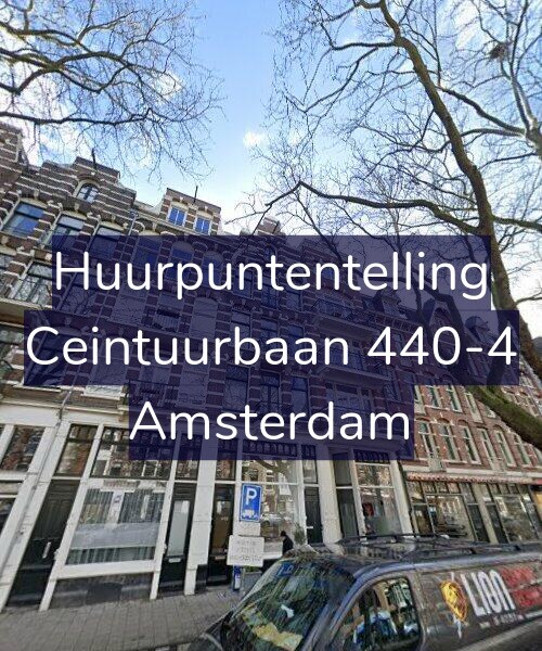 Foto gevel Huurpuntentelling voor Ceintuurbaan 440-4, Amsterdam