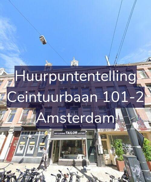 Foto gevel Huurpuntentelling voor Ceintuurbaan 101-2, Amsterdam