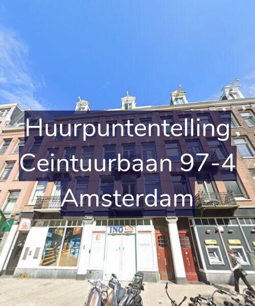 Foto gevel Huurpuntentelling voor Ceintuurbaan 97-4, Amsterdam