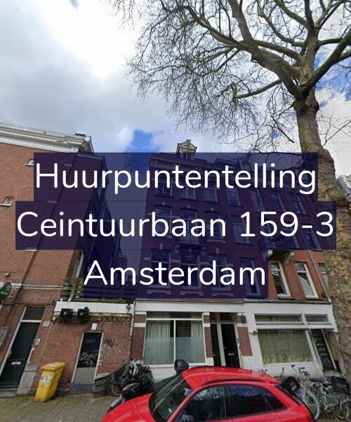 Foto gevel Huurpuntentelling voor Ceintuurbaan 159-3, Amsterdam