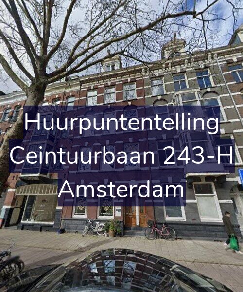 Foto gevel Huurpuntentelling voor Ceintuurbaan 243-H, Amsterdam