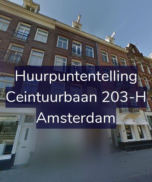 Foto gevel Huurpuntentelling voor Ceintuurbaan 203-H, Amsterdam