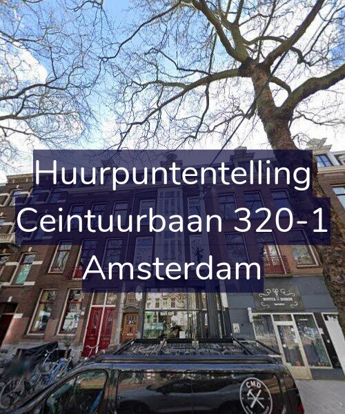 Foto gevel Huurpuntentelling voor Ceintuurbaan 320-1, Amsterdam