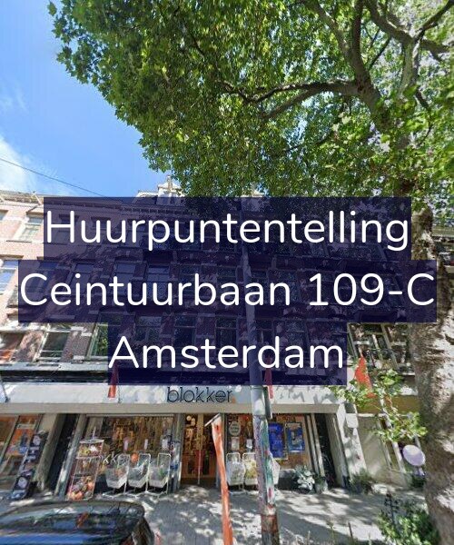 Foto gevel Huurpuntentelling voor Ceintuurbaan 109-C, Amsterdam