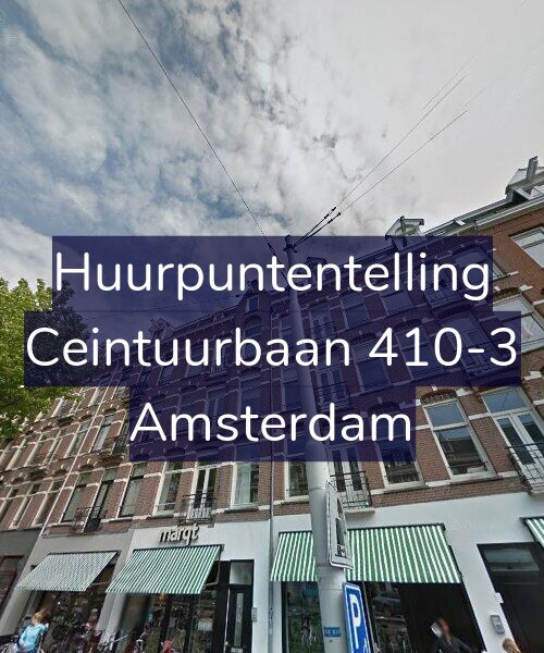Foto gevel Huurpuntentelling voor Ceintuurbaan 410-3, Amsterdam