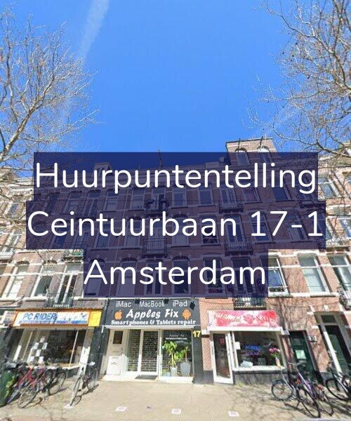 Foto gevel Huurpuntentelling voor Ceintuurbaan 17-1, Amsterdam