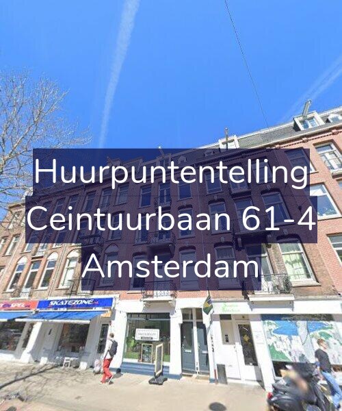 Foto gevel Huurpuntentelling voor Ceintuurbaan 61-4, Amsterdam