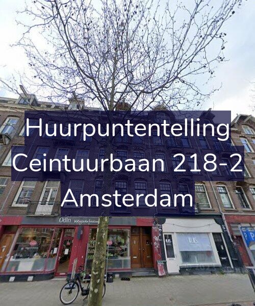Foto gevel Huurpuntentelling voor Ceintuurbaan 218-2, Amsterdam