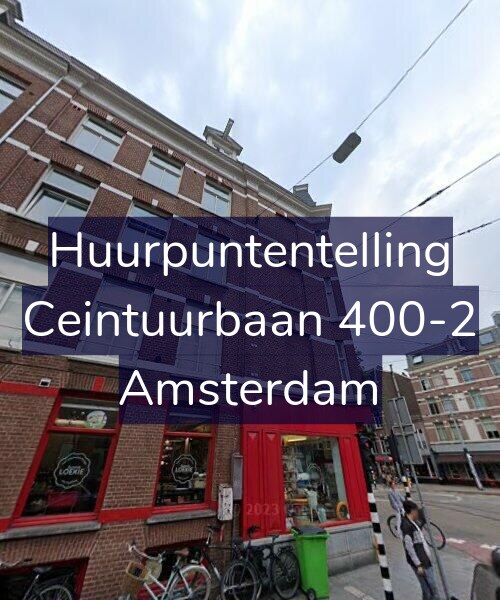 Foto gevel Huurpuntentelling voor Ceintuurbaan 400-2, Amsterdam