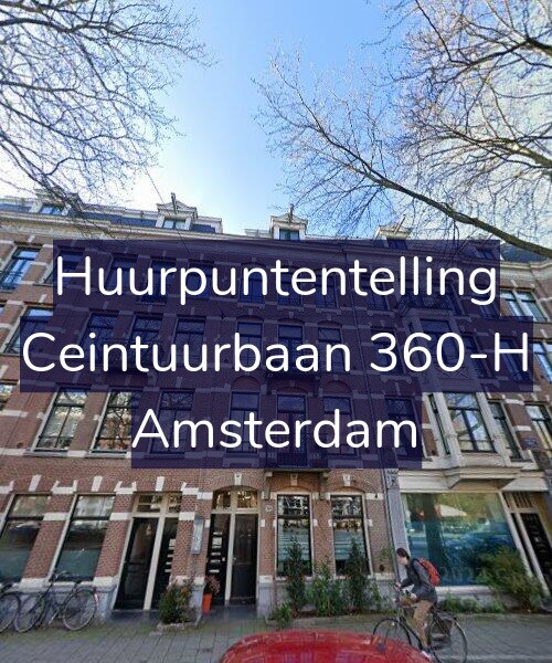Foto gevel Huurpuntentelling voor Ceintuurbaan 360-H, Amsterdam