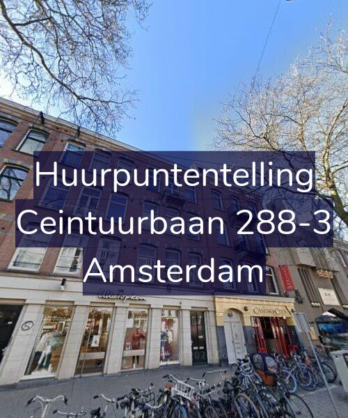 Foto gevel Huurpuntentelling voor Ceintuurbaan 288-3, Amsterdam
