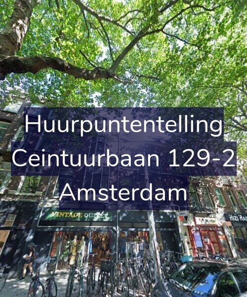 Foto gevel Huurpuntentelling voor Ceintuurbaan 129-2, Amsterdam