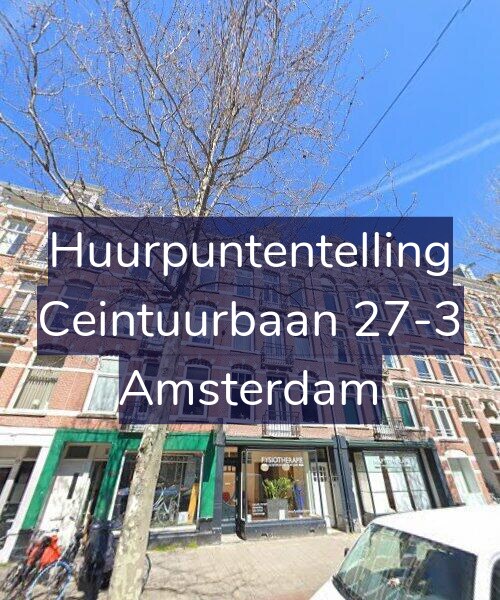 Foto gevel Huurpuntentelling voor Ceintuurbaan 27-3, Amsterdam