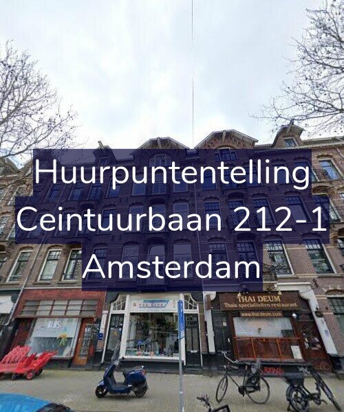 Foto gevel Huurpuntentelling voor Ceintuurbaan 212-1, Amsterdam