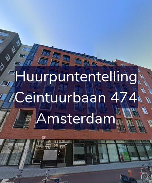Foto gevel Huurpuntentelling voor Ceintuurbaan 474, Amsterdam