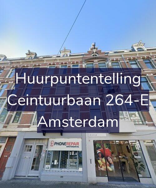 Foto gevel Huurpuntentelling voor Ceintuurbaan 264-E, Amsterdam