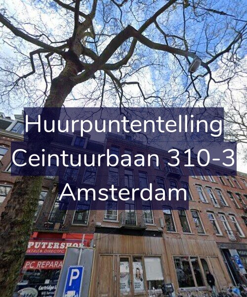 Foto gevel Huurpuntentelling voor Ceintuurbaan 310-3, Amsterdam
