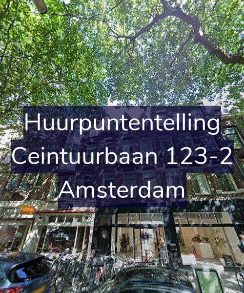 Foto gevel Huurpuntentelling voor Ceintuurbaan 123-2, Amsterdam