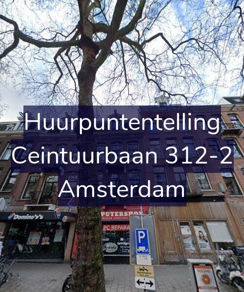 Foto gevel Huurpuntentelling voor Ceintuurbaan 312-2, Amsterdam
