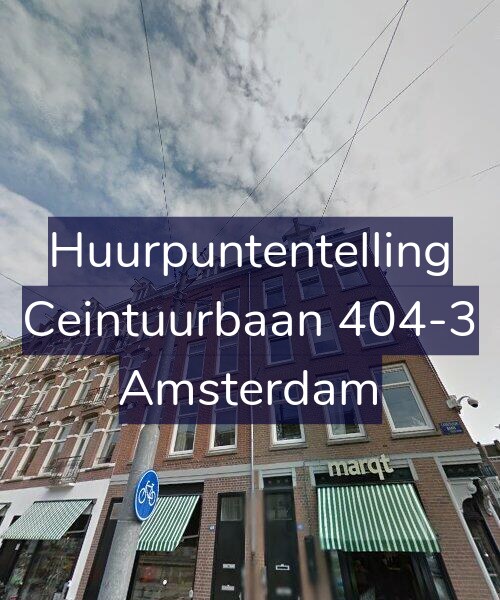 Foto gevel Huurpuntentelling voor Ceintuurbaan 404-3, Amsterdam