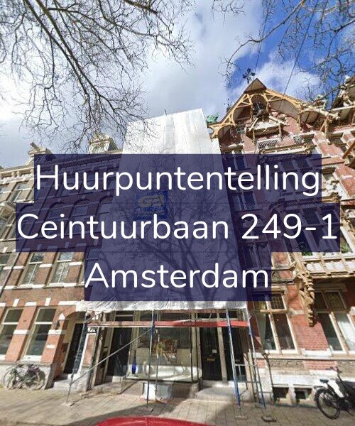 Foto gevel Huurpuntentelling voor Ceintuurbaan 249-1, Amsterdam