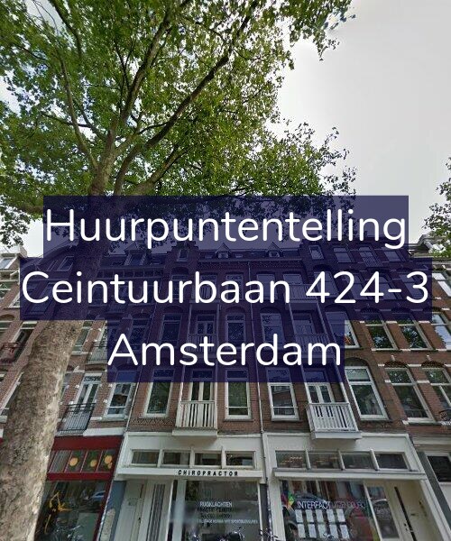 Foto gevel Huurpuntentelling voor Ceintuurbaan 424-3, Amsterdam