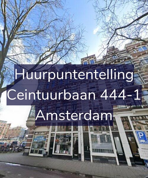 Foto gevel Huurpuntentelling voor Ceintuurbaan 444-1, Amsterdam