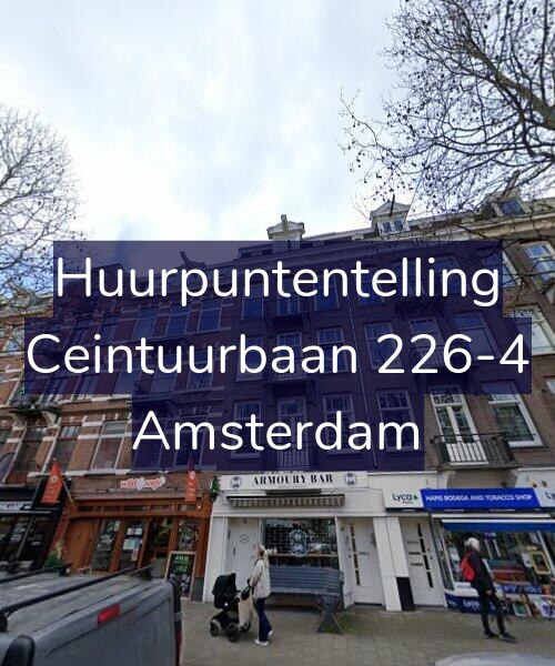 Foto gevel Huurpuntentelling voor Ceintuurbaan 226-4, Amsterdam