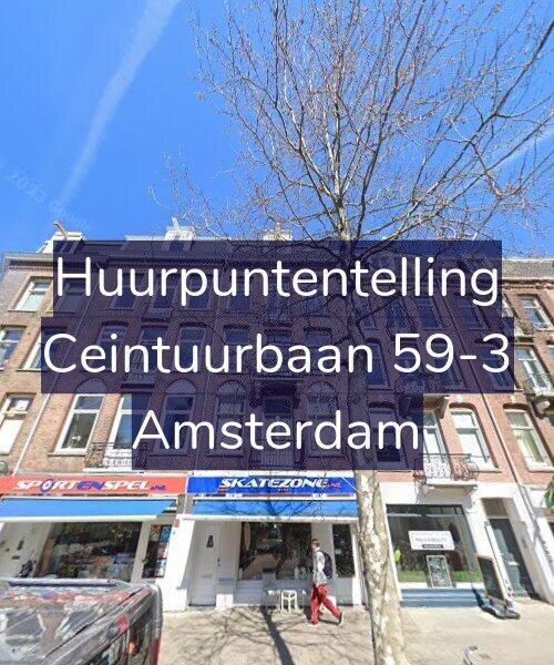 Foto gevel Huurpuntentelling voor Ceintuurbaan 59-3, Amsterdam