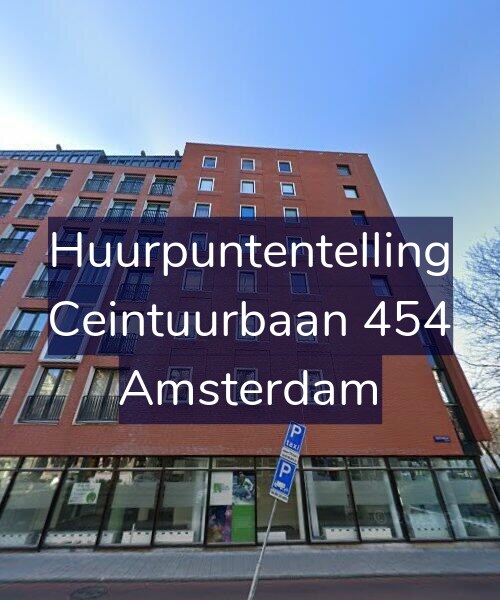 Foto gevel Huurpuntentelling voor Ceintuurbaan 454, Amsterdam