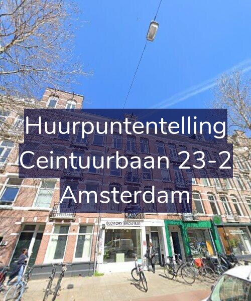 Foto gevel Huurpuntentelling voor Ceintuurbaan 23-2, Amsterdam