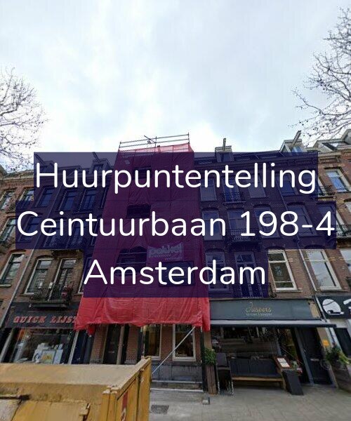 Foto gevel Huurpuntentelling voor Ceintuurbaan 198-4, Amsterdam