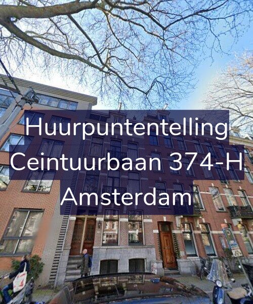 Foto gevel Huurpuntentelling voor Ceintuurbaan 374-H, Amsterdam