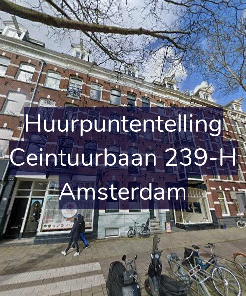 Foto gevel Huurpuntentelling voor Ceintuurbaan 239-H, Amsterdam