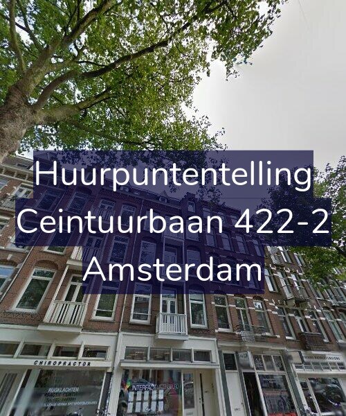 Foto gevel Huurpuntentelling voor Ceintuurbaan 422-2, Amsterdam
