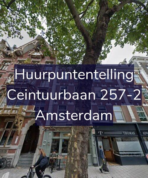 Foto gevel Huurpuntentelling voor Ceintuurbaan 257-2, Amsterdam