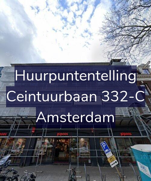 Foto gevel Huurpuntentelling voor Ceintuurbaan 332-C, Amsterdam