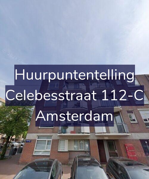 Foto gevel Huurpuntentelling voor Celebesstraat 112-C, Amsterdam