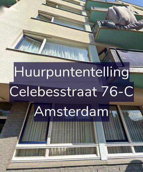 Foto gevel Huurpuntentelling voor Celebesstraat 76-C, Amsterdam