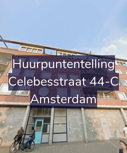 Foto gevel Huurpuntentelling voor Celebesstraat 44-C, Amsterdam