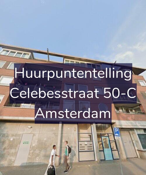Foto gevel Huurpuntentelling voor Celebesstraat 50-C, Amsterdam